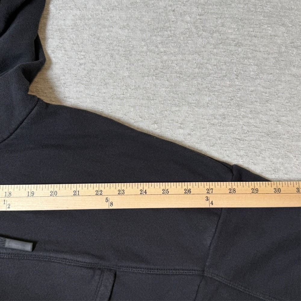 JoyLab Women's Hoodie XL Black Cropped Pullover Sweatshirt Athleisure Full Zip - Picture 7 of 9